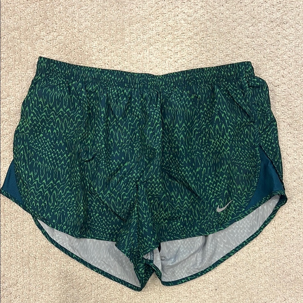 Nike Women's Green Running Shorts